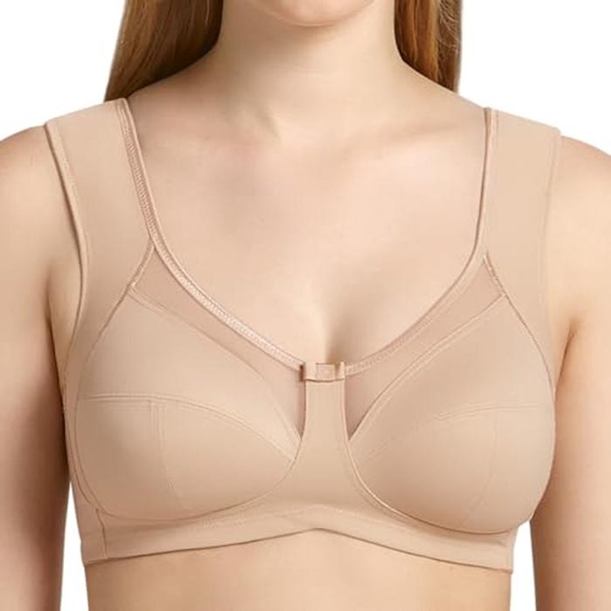 Comfortabele ontlastingsbeha voor dames met brede bandjes