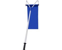 Telescopische Dak Sneeuwruimer Aluminium 6.6 Meter met Glijvlak en Wielen