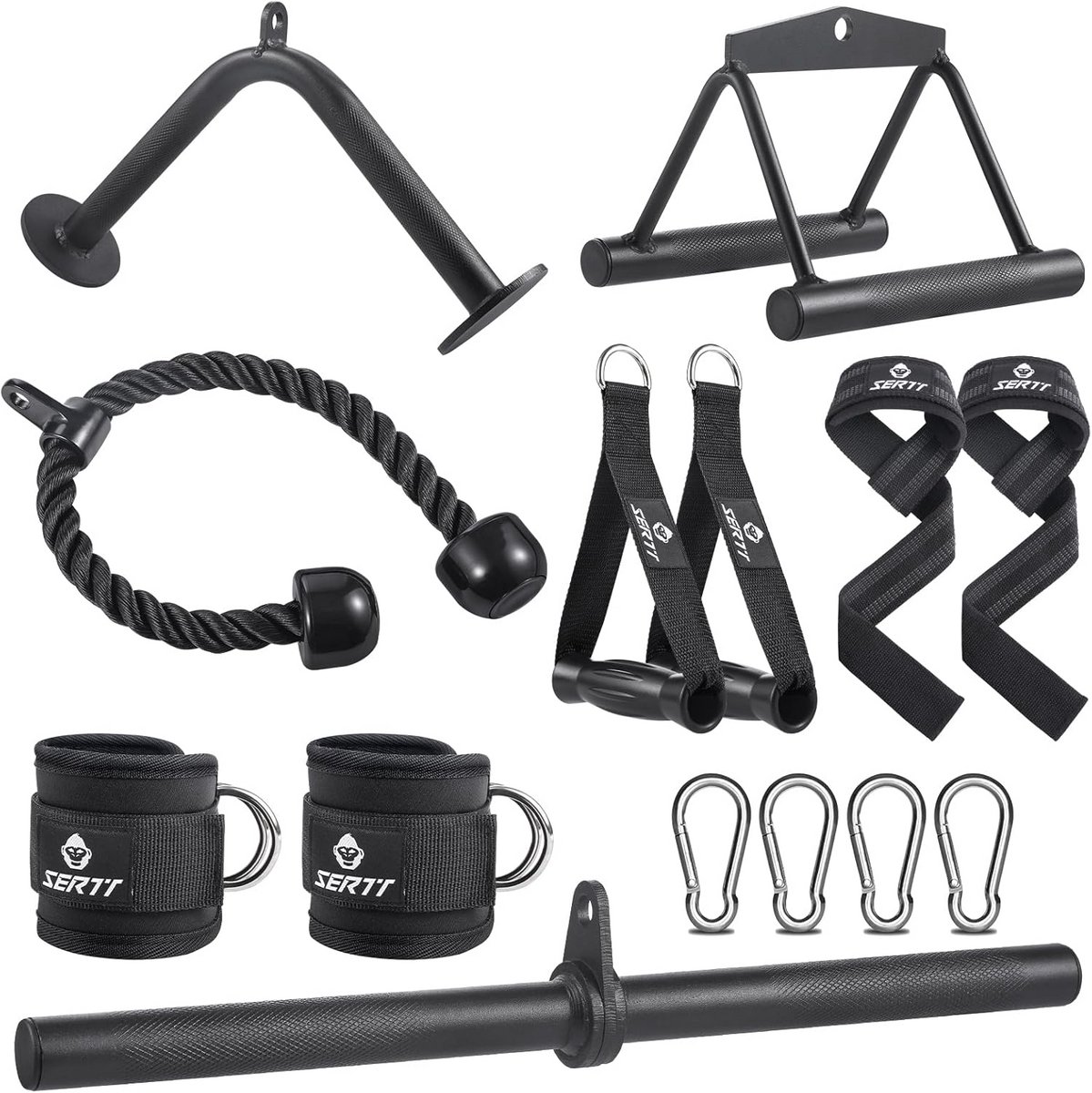 Krachtapparatuur Accessoires Set voor Kabelmachine Thuisgym