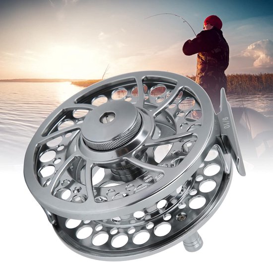 Hoogwaardige Aluminium Vliegvis Reel 9/10 Zoutwater Visreel — afbeelding 4