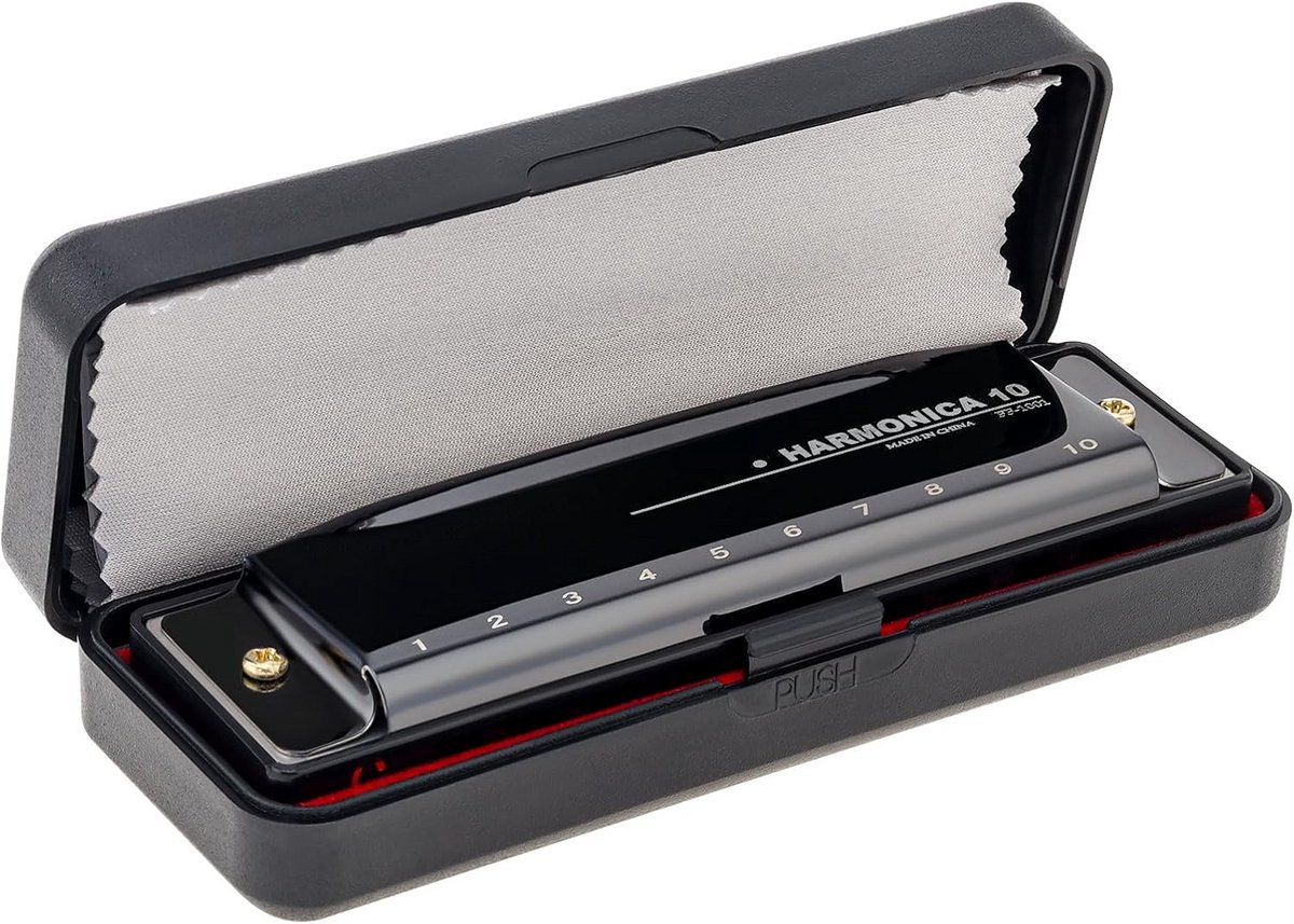 Diatonische Mondharmonica 10 Gaten in C Toon voor Beginners en Gevorderden