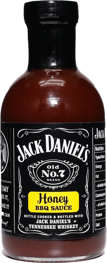 Sauce BBQ au miel Jack Daniels 533ml