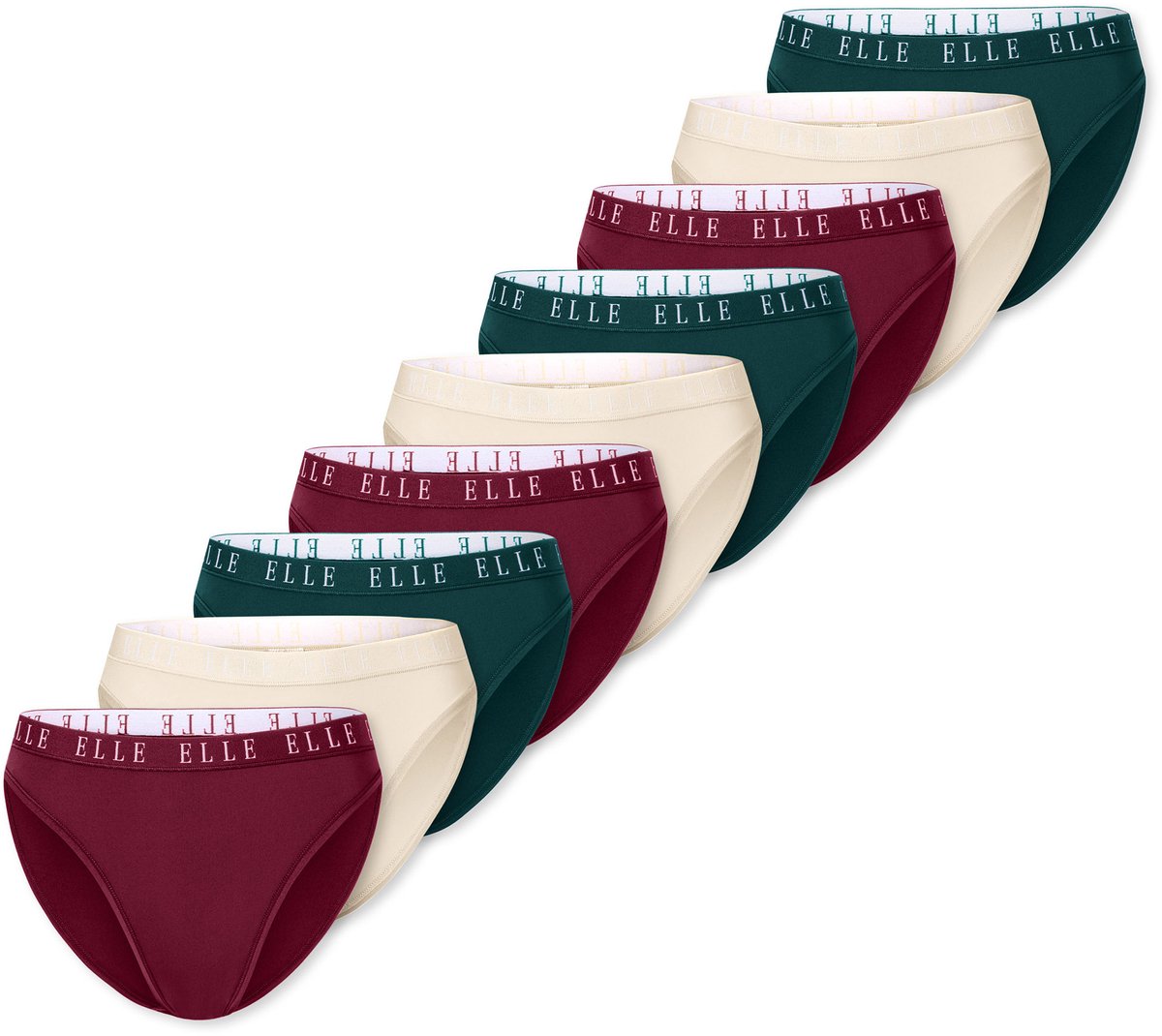 ELLE Slip High Leg Logo