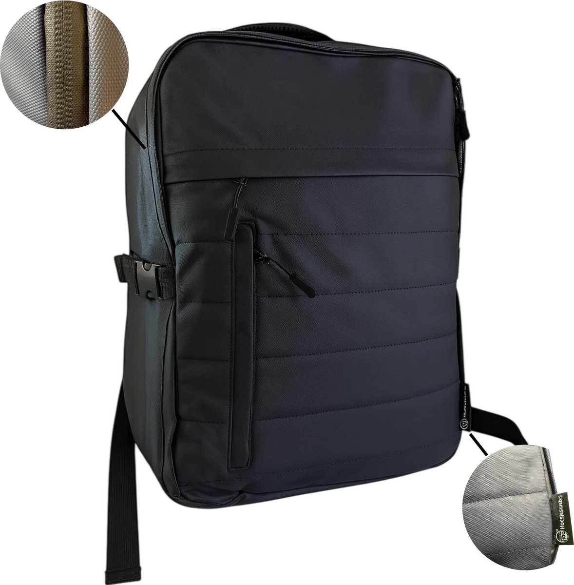 CUHOC Travel Backpack 20L Navy – Rugzak/ Rugtas Handbagage – Waterafstotend – Universeel Handbagage-proof