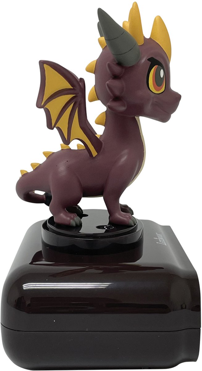 Draak 3D Nachtlamp-Wekker met Geluidseffecten van Lexibook — afbeelding 2