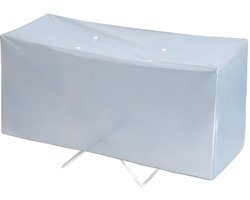 Hoes voor elektrisch droogrek 1470x540x700mm blauwgrijs