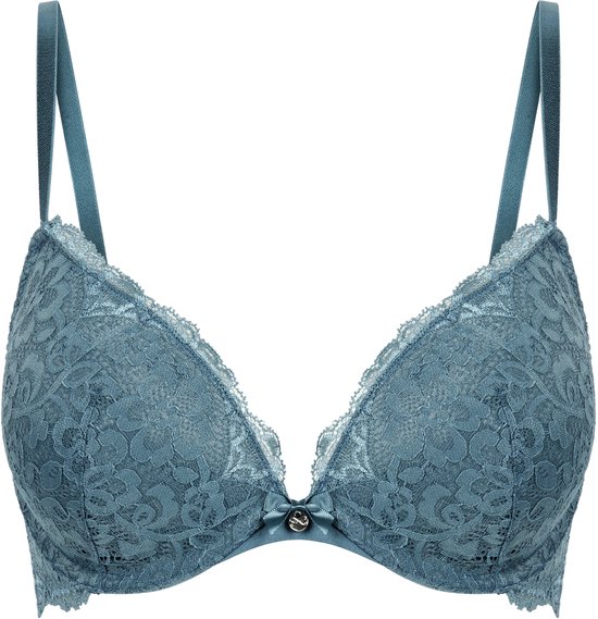 Soutien-gorge Hunkemöller Marine Padded Push Underwired Blauw