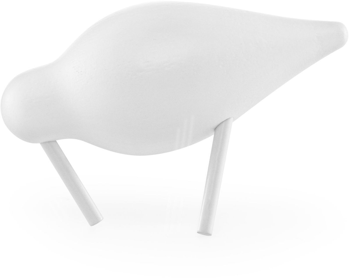 Shorebird Vogel Decoratie Small White/white