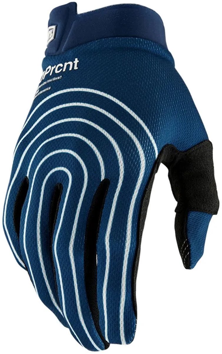100percent Itrack Off-road Handschoenen Blauw M / Short Man,Vrouw