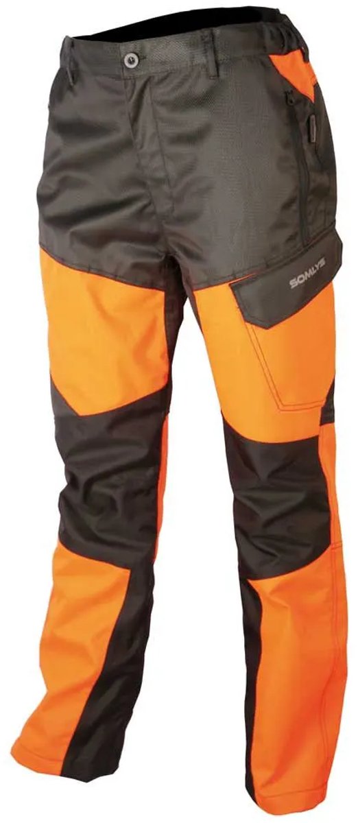 Somlys 586 Broek Man Oranje