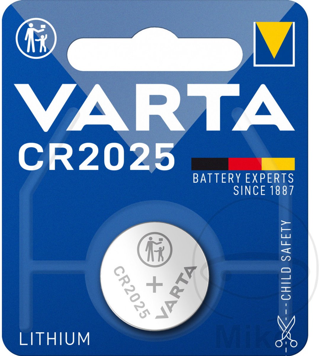 Varta Knoopcel Batterij - Cr 2025 - Lithium Professioneel - 3 Volt