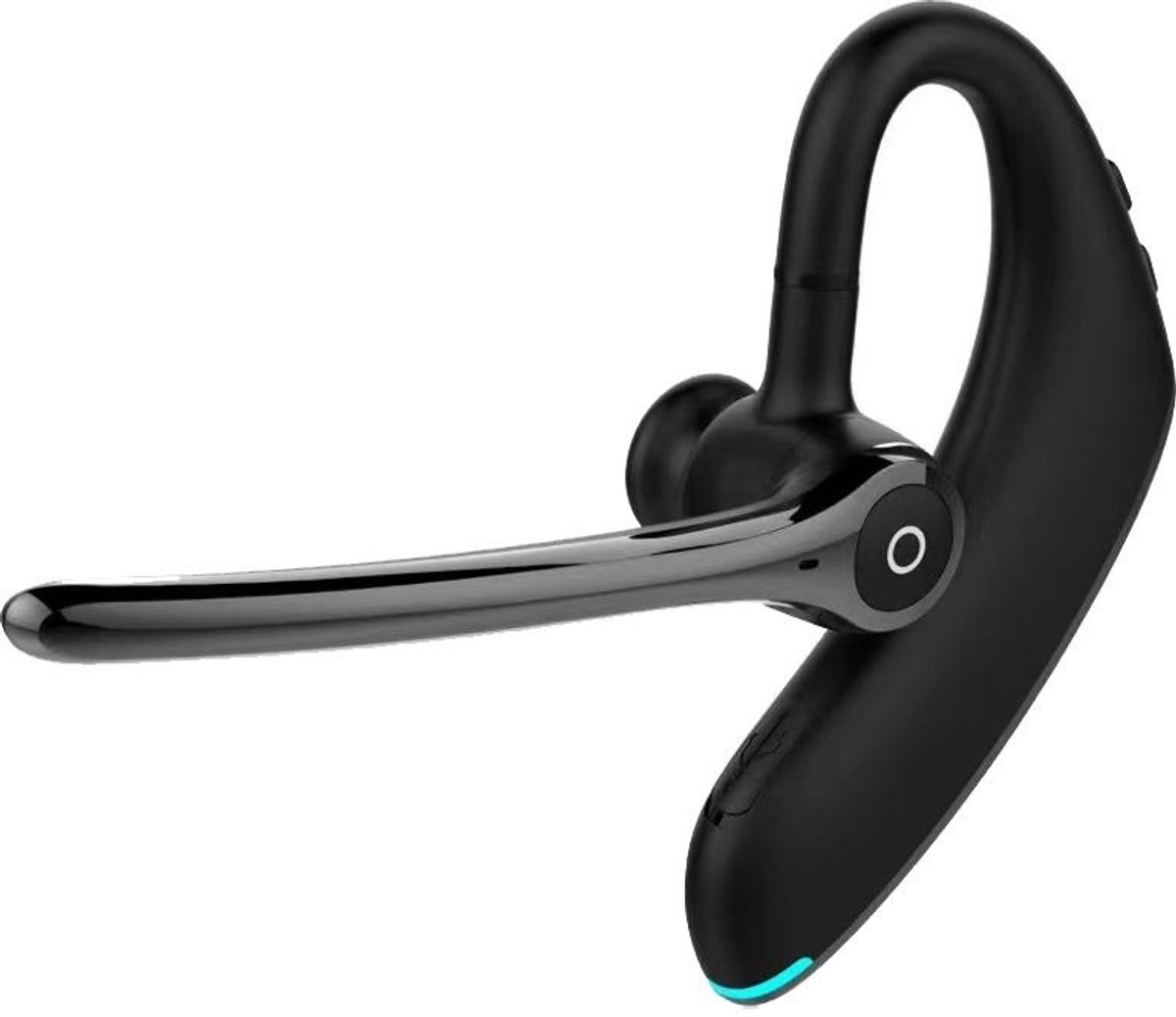 ANMI® Bluetooth Oortelefoon - Draadloze Stereo Headset - Dual Mic Noise Cancelling - 180° Rotatie Microfoon - 16 Uur Handsfree Bellen - 250 Uur Standby - Voor Auto, Zakelijk en Sport - Zwart