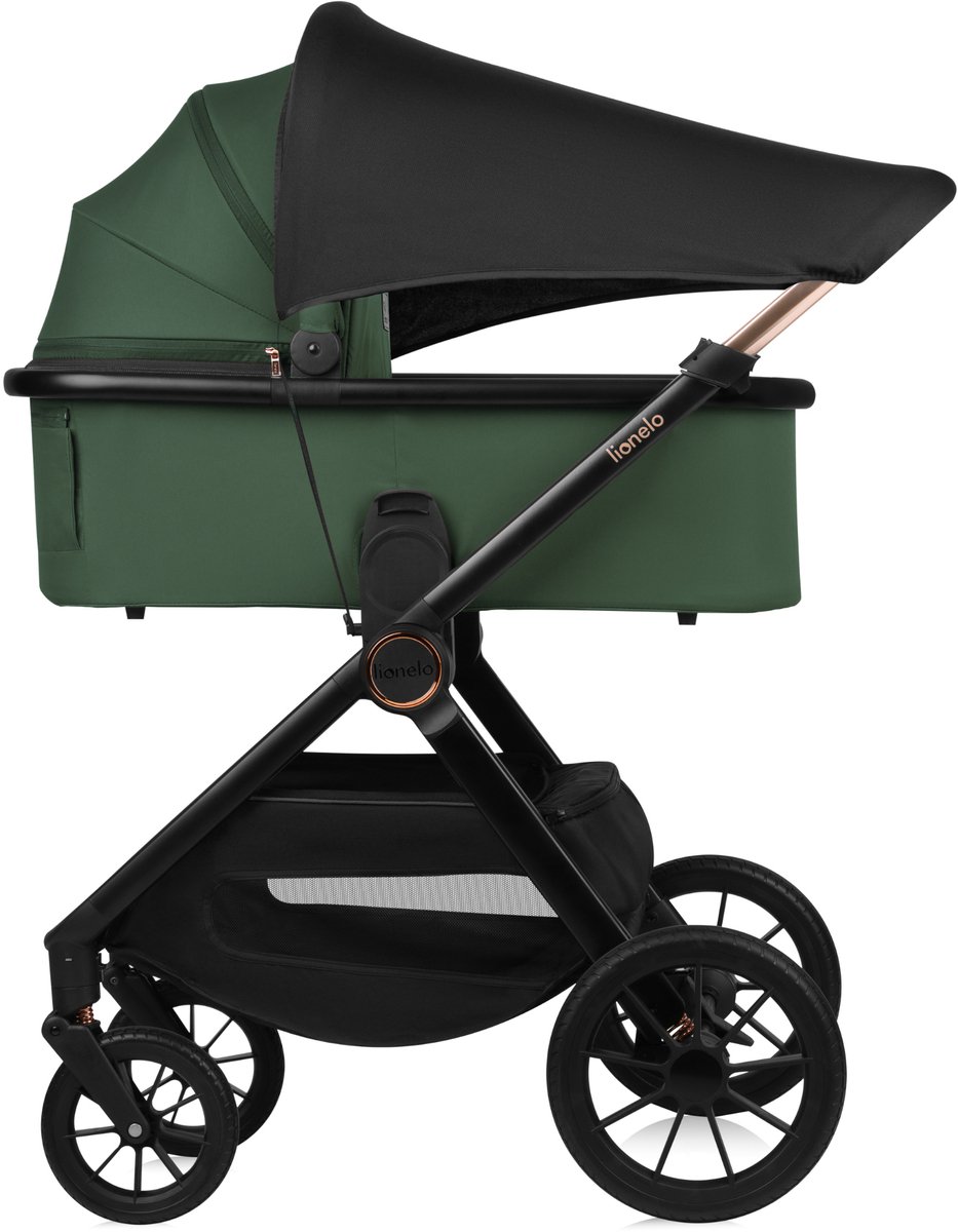 Lionelo Layla Kinderwagen 3in1 XXL Set met i-Size Autostoel - afbeelding 2