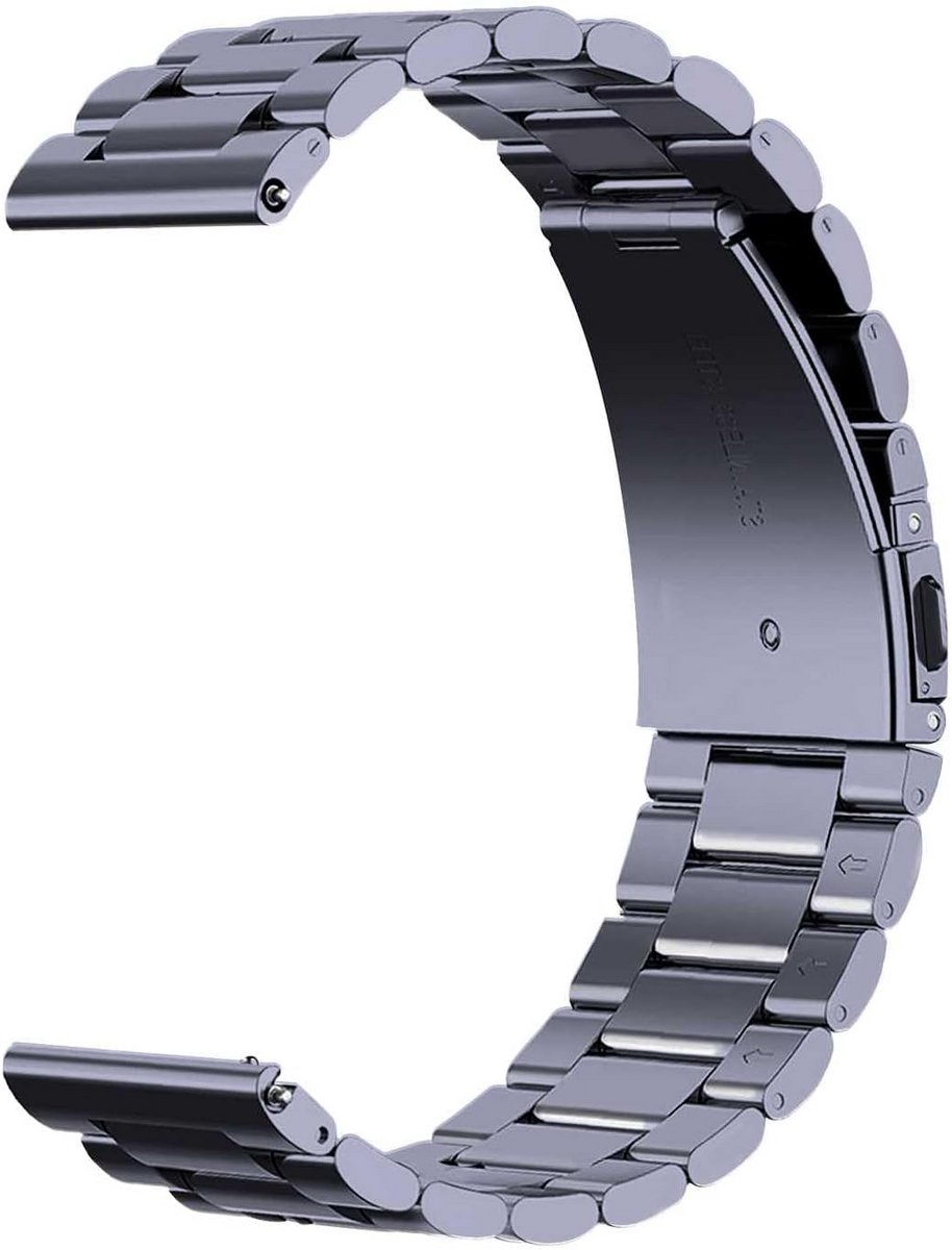 Metalen Horlogeband Universeel Roestvrij Staal 14mm tot 24mm Reserveband Heren Smartwatch