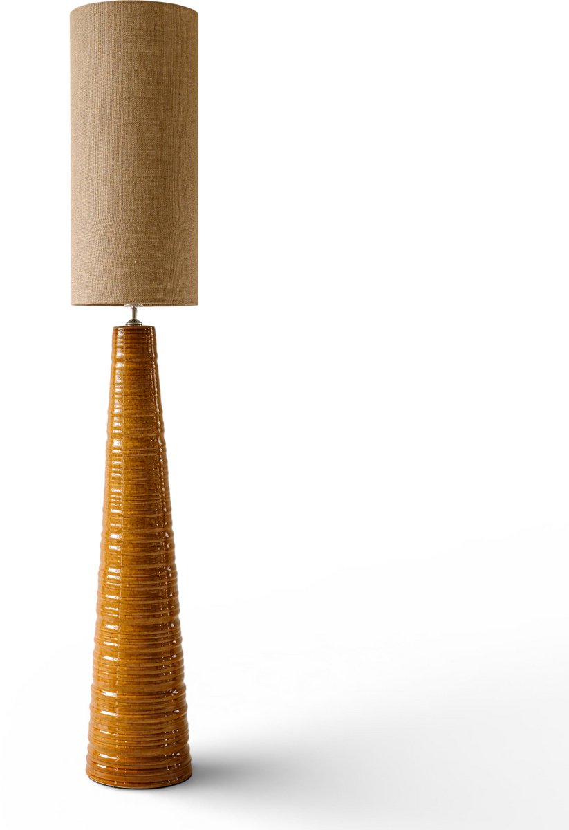 Indore Home - Sorrento - Vloerlamp - Bruin