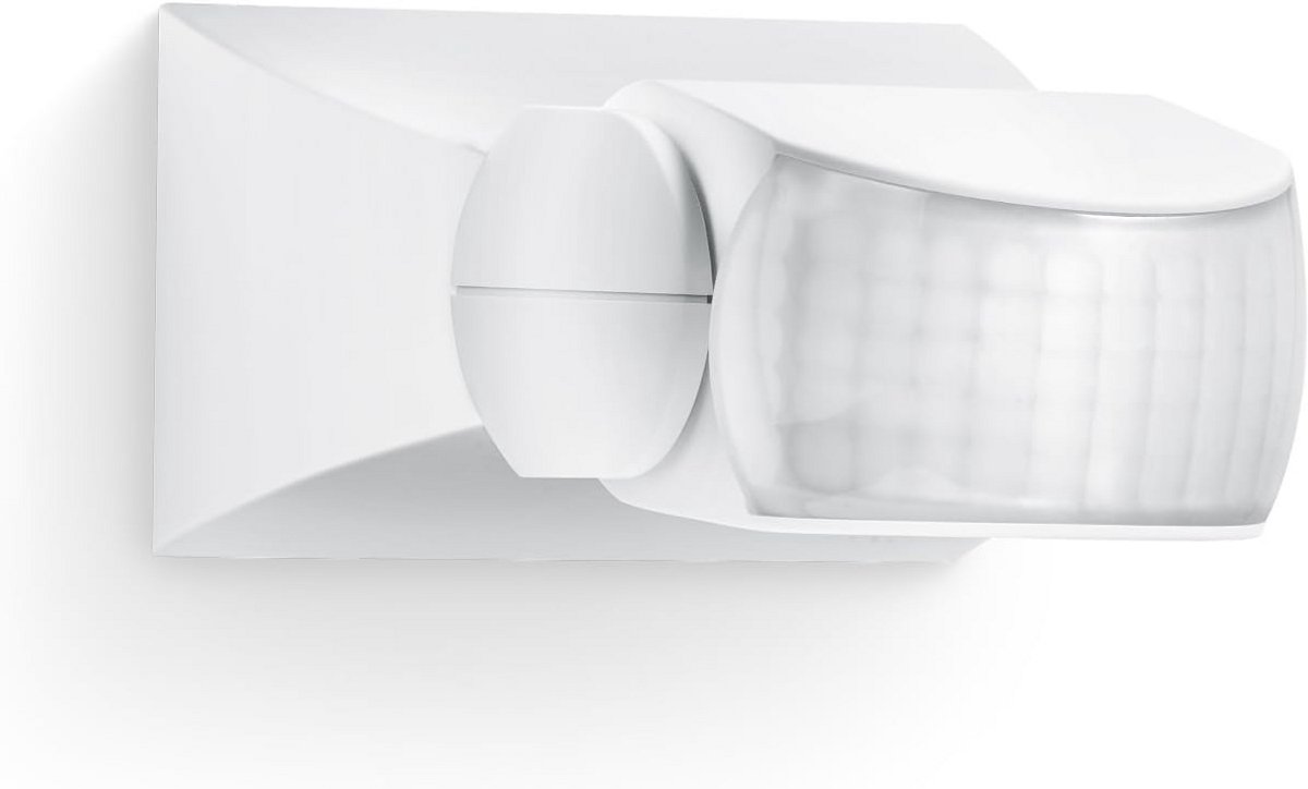 Bewegingssensor met schakelaar voor binnen en buiten - 120° detectiehoek, 10 meter bereik, IP54
