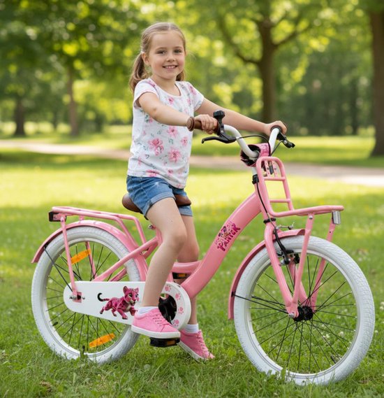 2Cycle Roze Panter - 20 inch (6 tot 8 jaar) - Kinderfiets - Roze — afbeelding 3