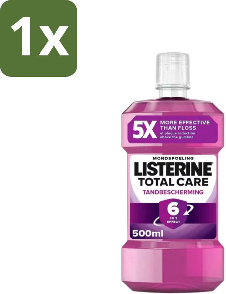 Listerine – Mondwater – Total Care – Tandbescherming – 500 ml - 1 stuk