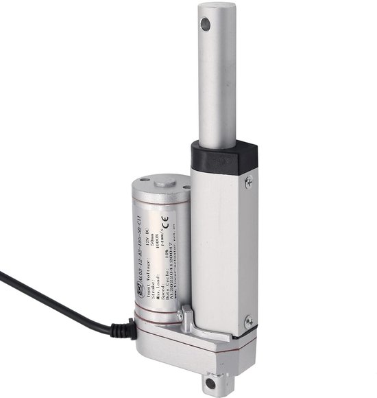 DCHOUSE lineaire aandrijving, 1000 N, 50 mm, DC 12 V motor, techniek