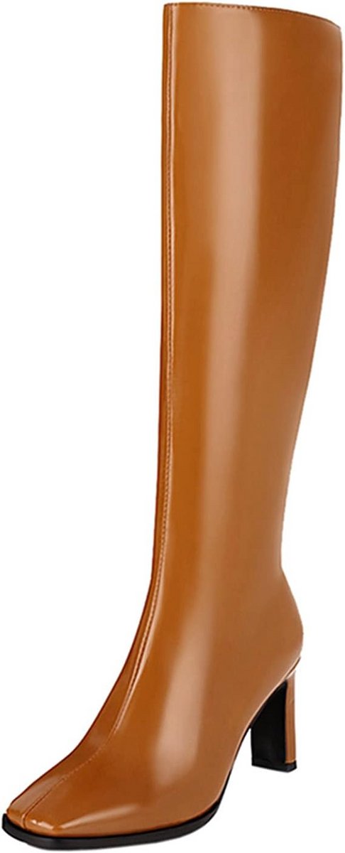 Moderne Kniehoge Laarzen voor Dames - Casual en Comfortabel