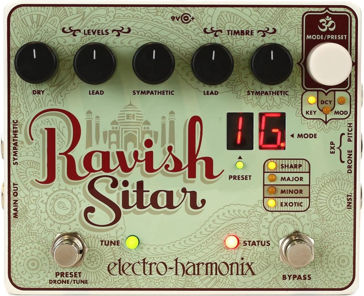 Electro Harmonix Ravish Sitar - Effect-unit voor gitaren