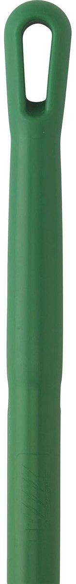 Aluminium handvat met schroefdraadpunt - 51 inch, groen, 1-7/32 inch diameter - Robuust en ergonomisch