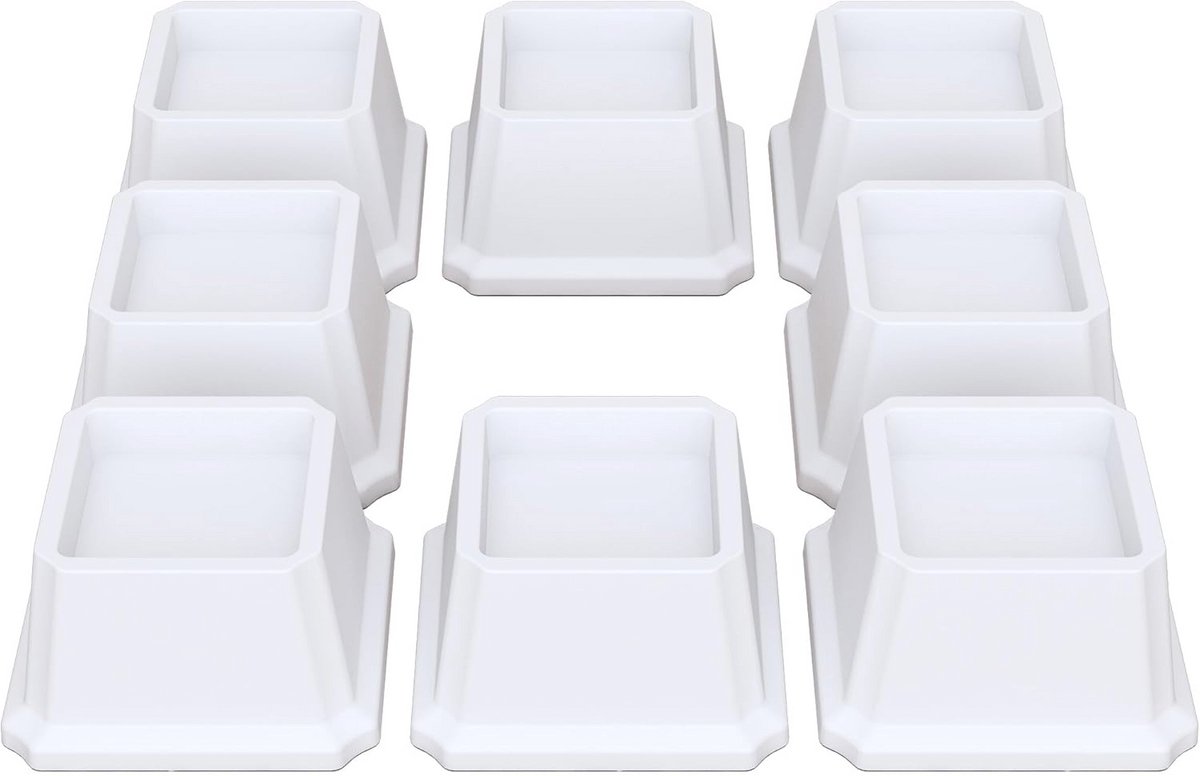 Zware Meubelverhogers 2 Inch - Set van 8 voor Banken, Stoelen en Tafels