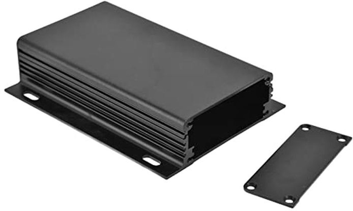 Aluminium behuizing voor elektronica - Lege behuizing voor PCB's - 11,9 x 9,5 x 2,5 cm