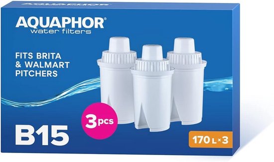 V-filter Vermindert bacteriën chloor en lood - 600L - 1x | bol