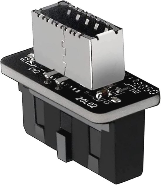 USB Frontpaneeladapter voor computer – 90 Graden USB Adapter van 19P ...
