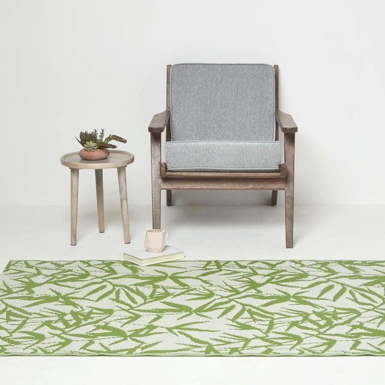 Botanisch buiten tapijt - gerecycled kunststof, waterdicht, lichtgewicht, 150 x 240 cm — afbeelding 2