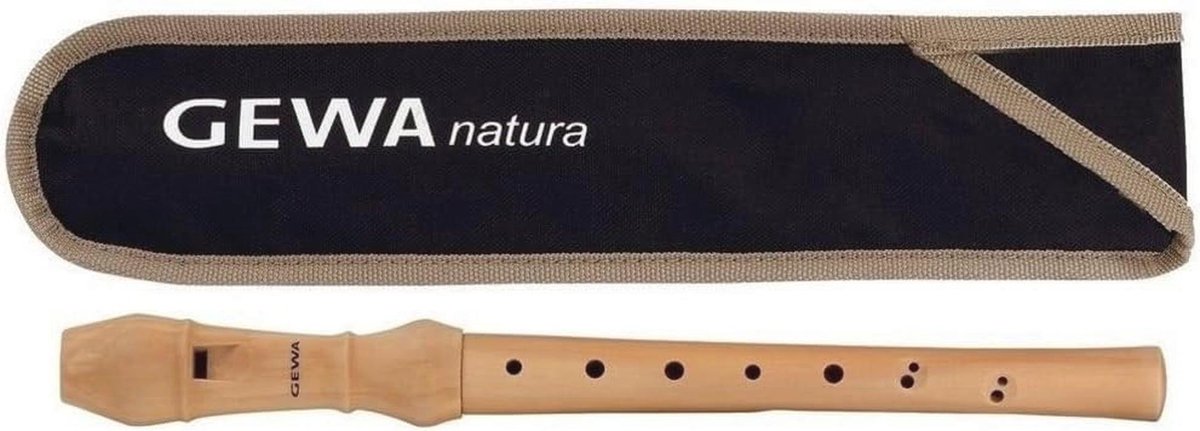C-sopraan blokfluit Natura met barokke greep
