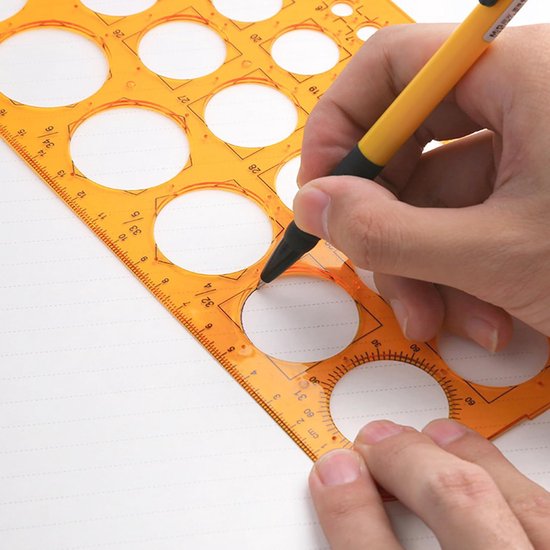 Clover Circulaire Sjablonen Voor Quiltlijnen - Ronde Quilt Templates