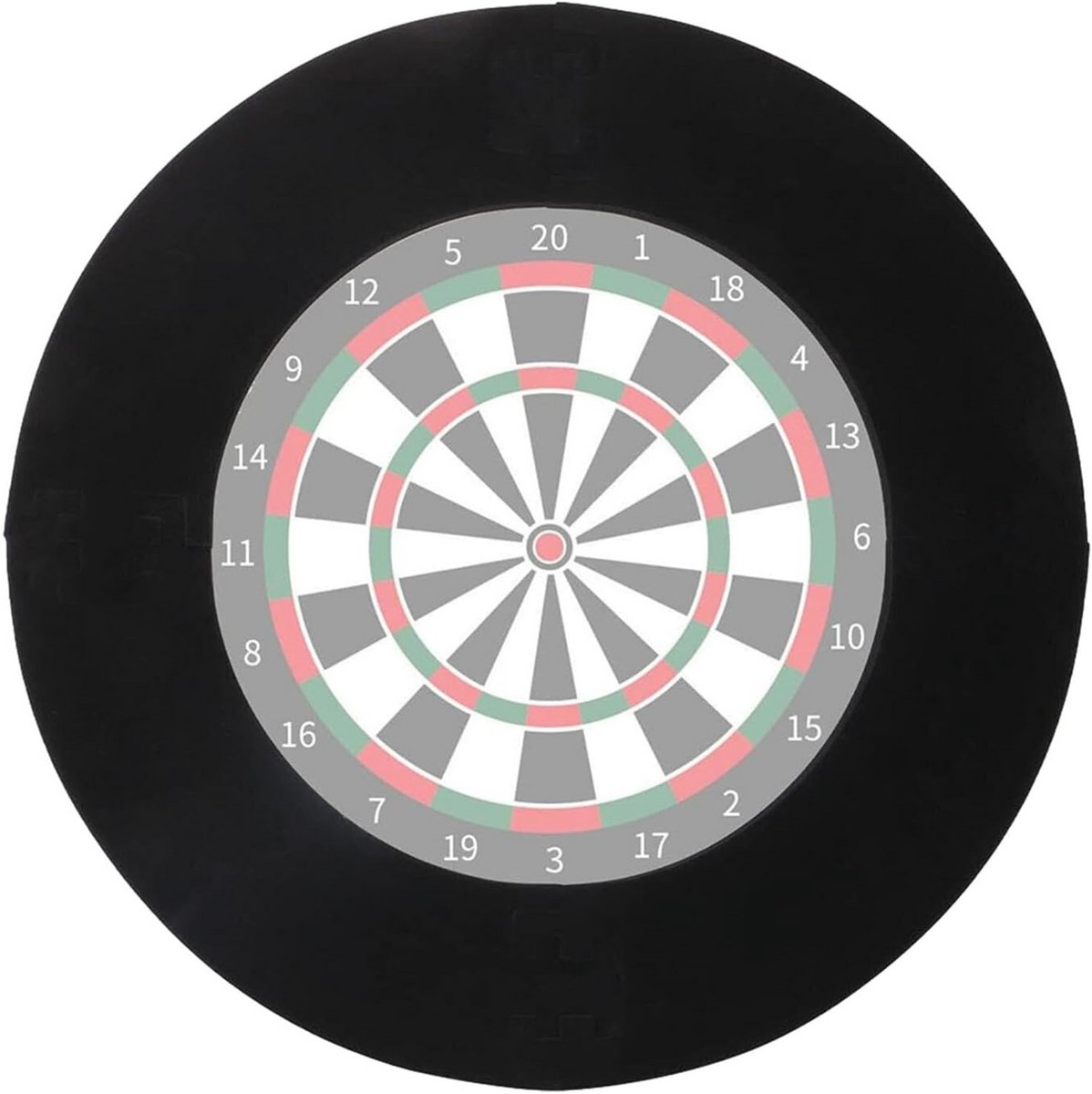 Grote Dartbord Surround Zwart - Professionele Wandbescherming Catchring