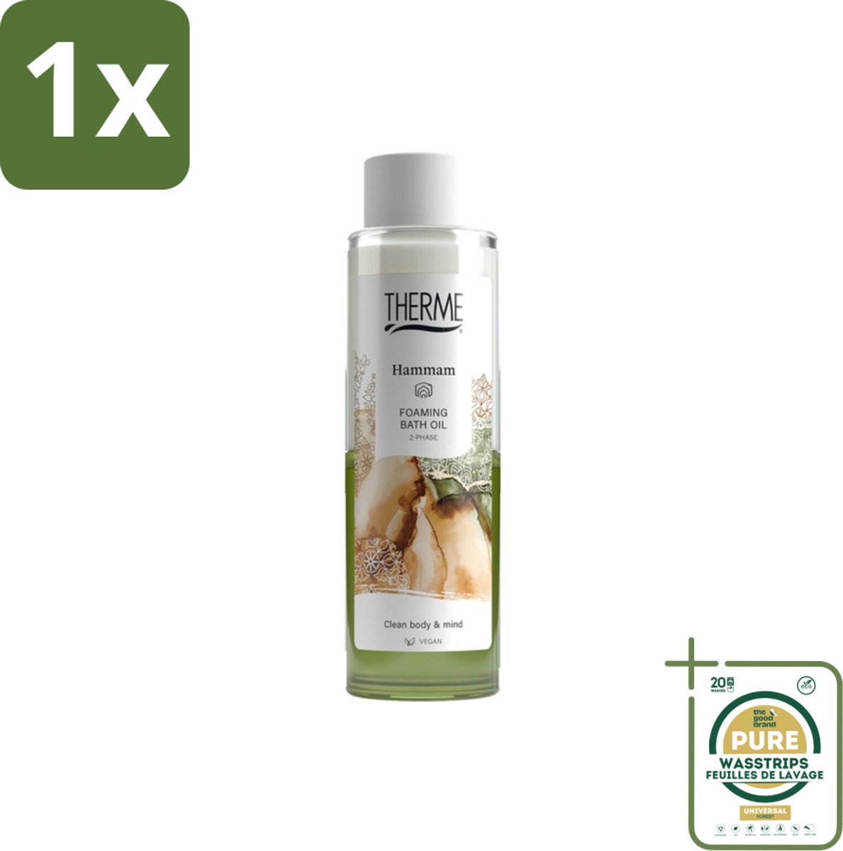 1 x Therme – Schuimende Badolie – Hammam – 400 ml- Koffie - Koffiezetapparaat - Koffiezetapparaat