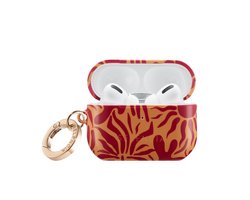 Selencia Case - Hoesje geschikt voor AirPods Pro 2 / Pro 2 (2022) - Tropical Vibes Apricot