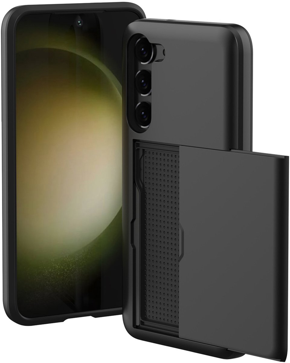 imoshion Hoesje met Pasjeshouder - Geschikt voor Samsung Galaxy S23 - Zwart