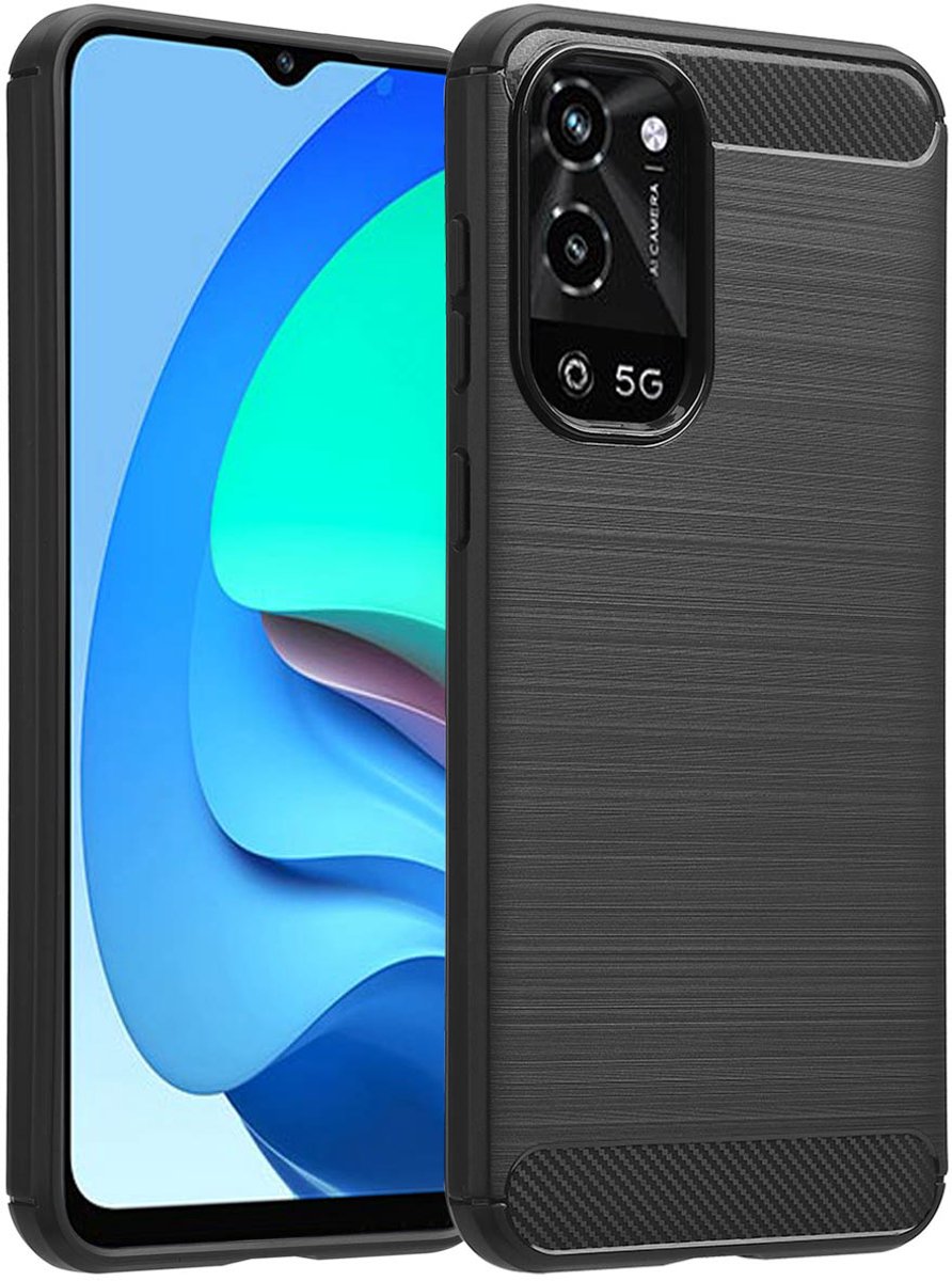imoshion Hoesje - Geschikt voor Samsung Galaxy A36 - Brushed Backcover - Zwart