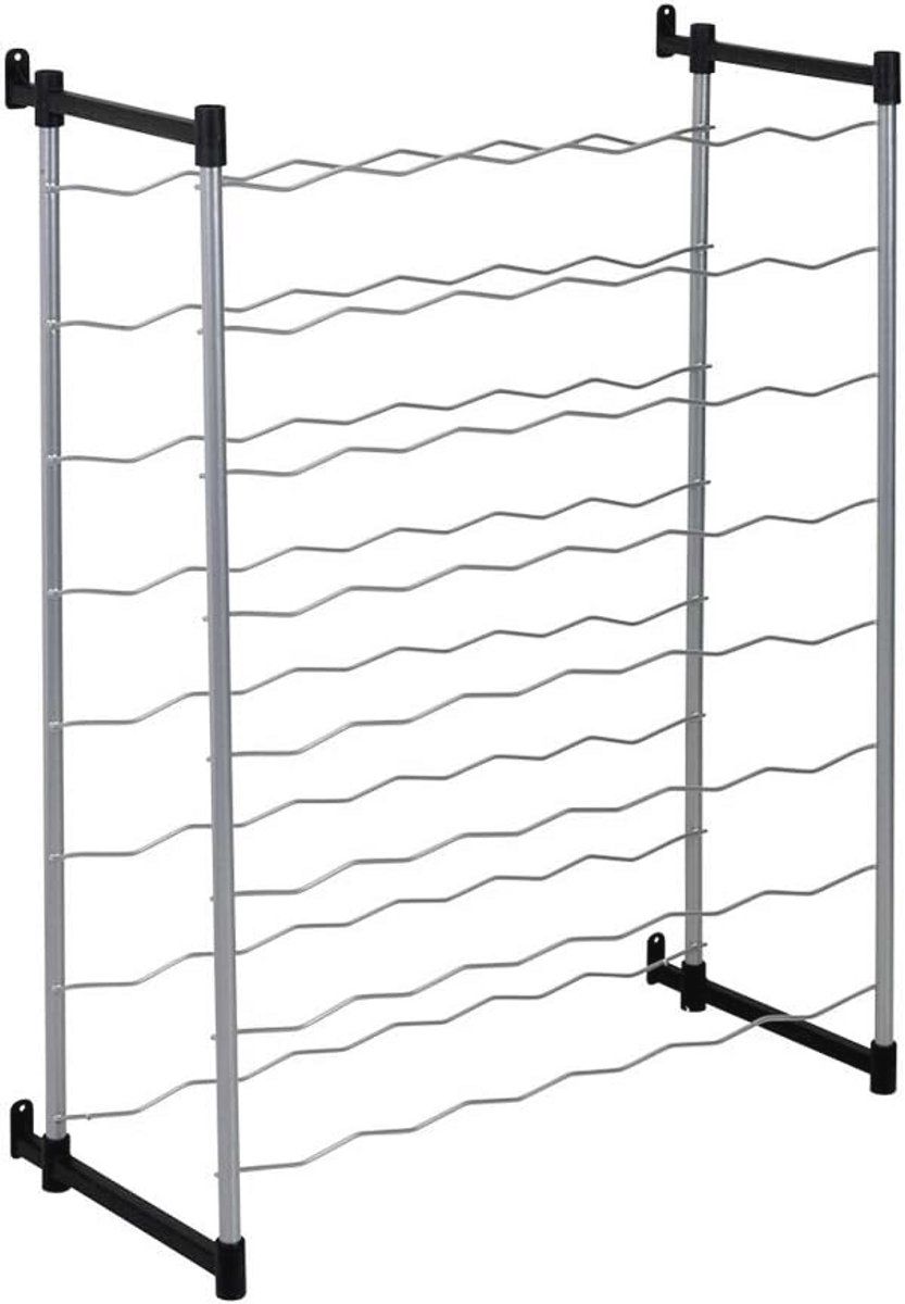 Flessenrek voor 48 flessen - 58 cm x 26 cm x 83 cm