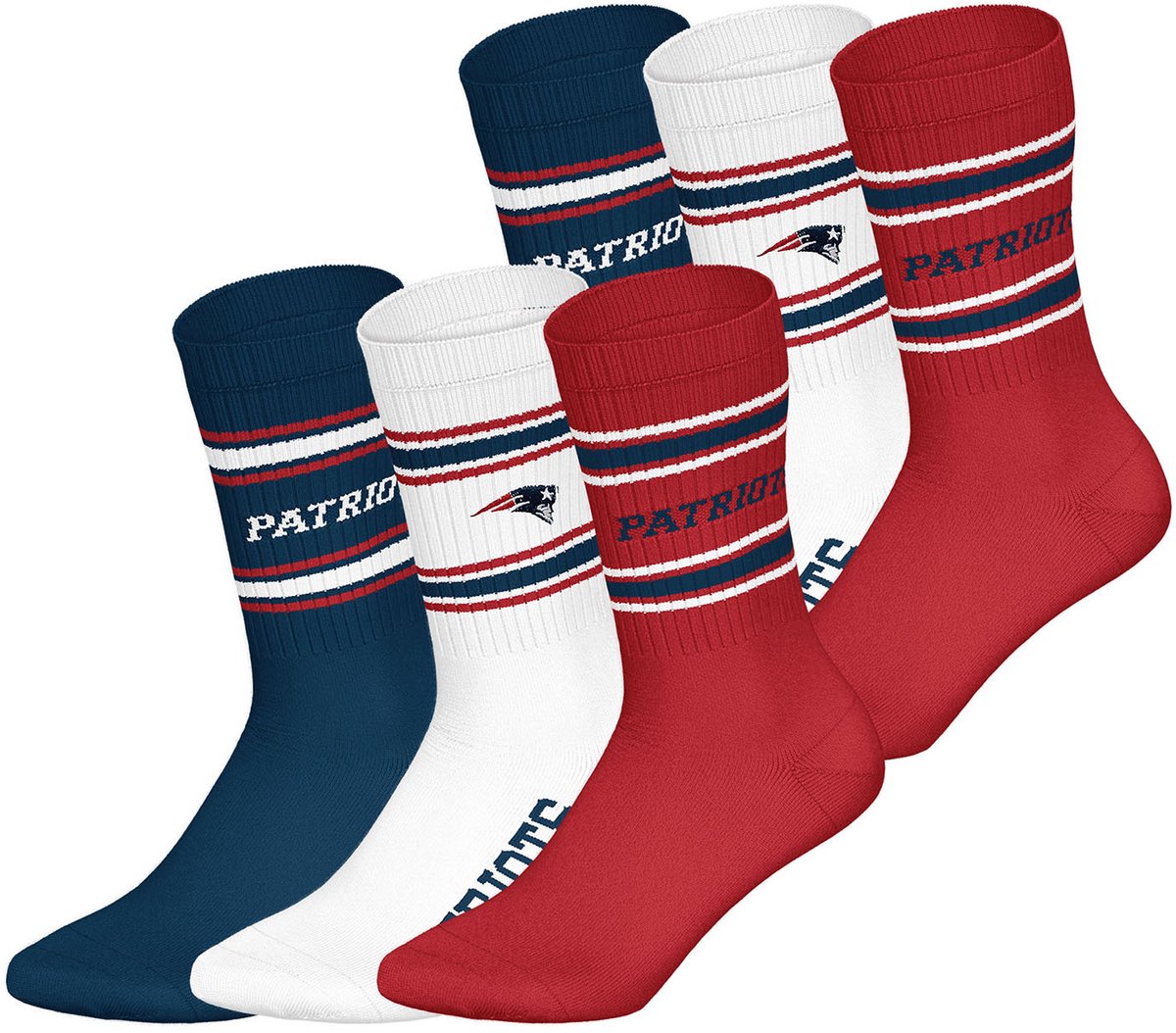 Huddle Freizeitsocken Patriots Crew