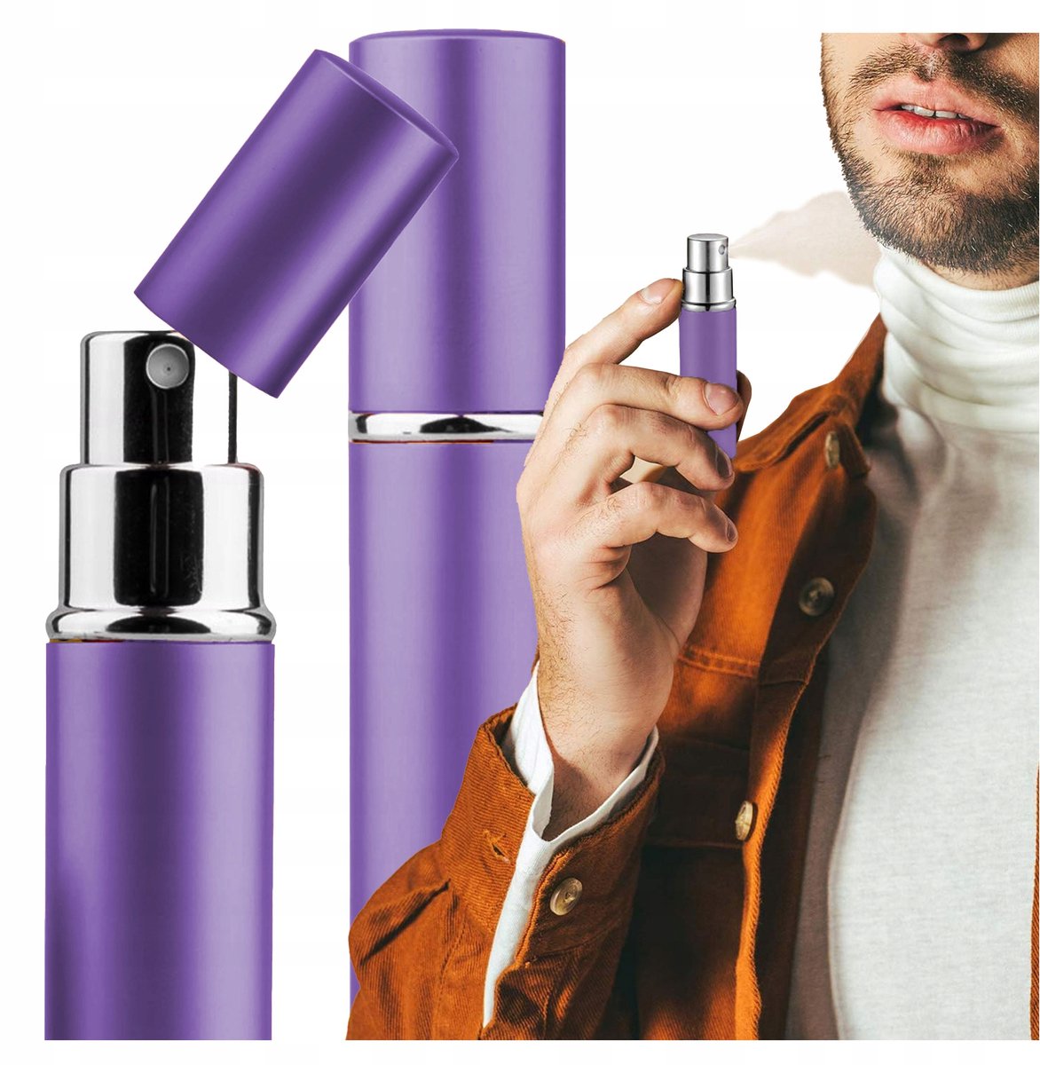 Reisverstuiver Flesje Parfum 5ml - Fiool Violet