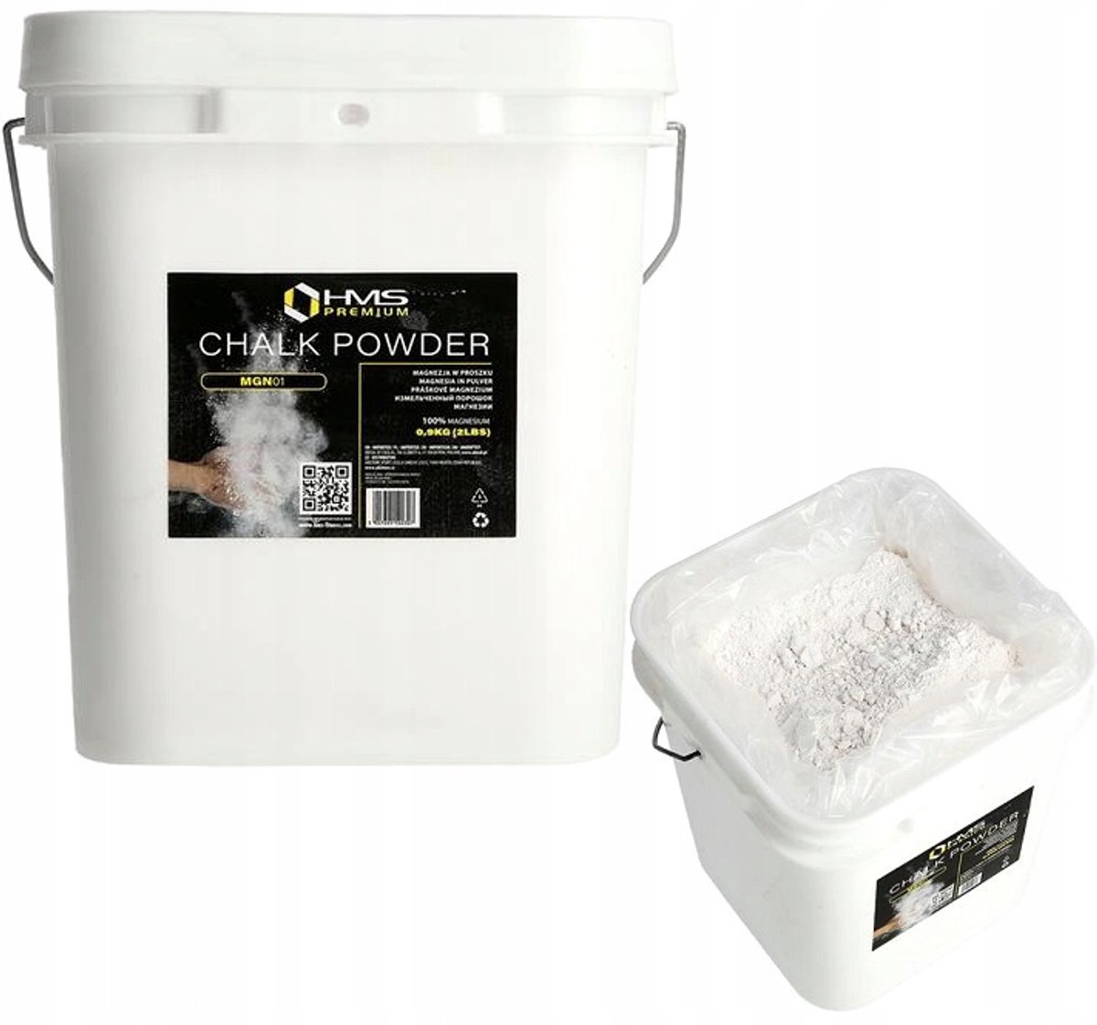 Losse Magnesium Poeder 900g voor Fitness, Klimmen en Pole Dance