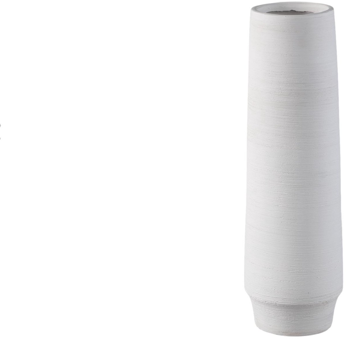 PTMD - Vaas Zonna - Wit - 14x14x46cm