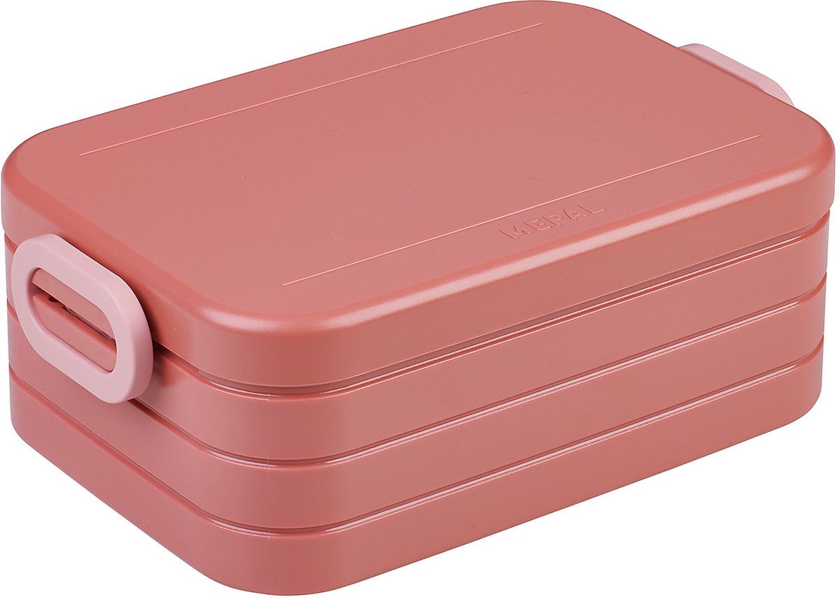 Mepal Lunchbox midi – Broodtrommel – 4 boterhammen - Vivid mauve