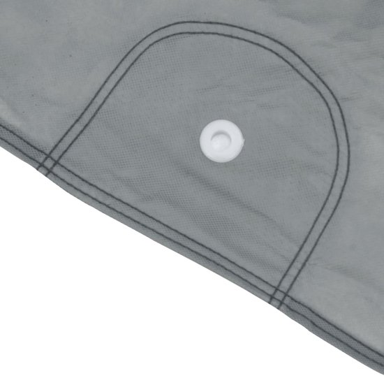 vidaXL - Housse de voiture - pour - SUV - L - non tissé - tissu - complet - gris