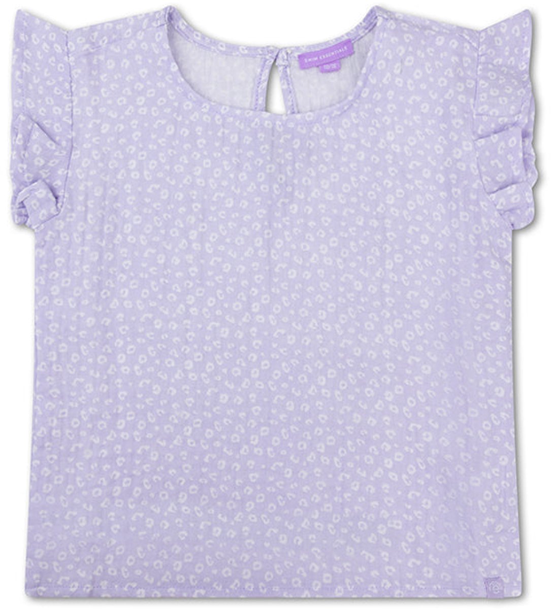 Swim Essentials | Lila Panterprint Meisjes Set Strand - Muslin — afbeelding 8
