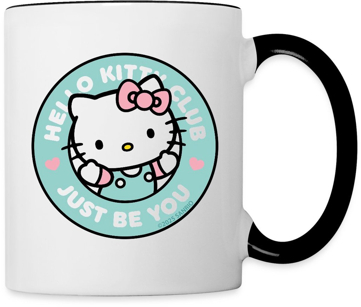 Hello Kitty Just Be You Hello Kitty Club Mok Tweekleurig