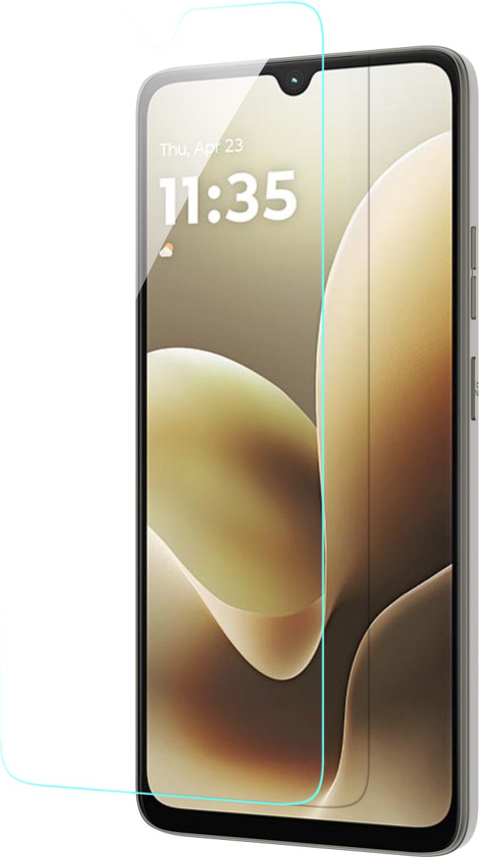 Cazy screenprotector geschikt voor Motorola Moto G06 / G06 Power - Screenprotector Gehard Glas