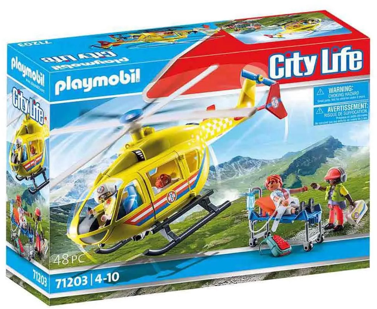 PLAYMOBIL City Life Reddingshelikopter - 71203 — afbeelding 17