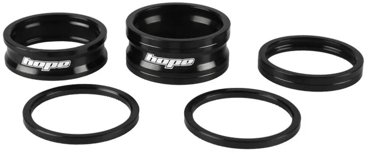 Hope Doctor 1 1/8´´ Spacer Balhoofdset 4 Eenheden Zilver